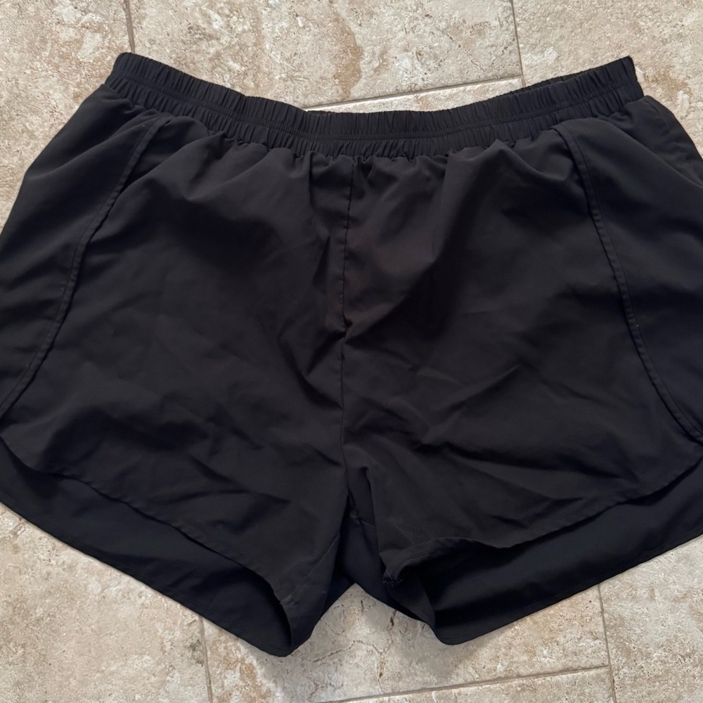 WoMen's Black Athletic Shorts